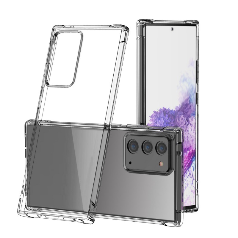 Four Corners Airbag Shockproof Transparent TPU Case Protective Silicone Cover Galaxy Note 20/20 Ultra