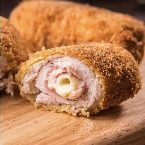 

Chicken cordon bleu roll premium isi 10