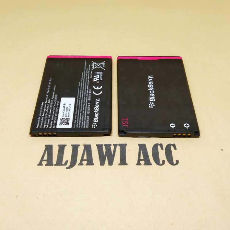 Baterai Bt Batre Battery BlackBerry JS1 BB Curve 9220 BB Davis JS-1 Original Oem