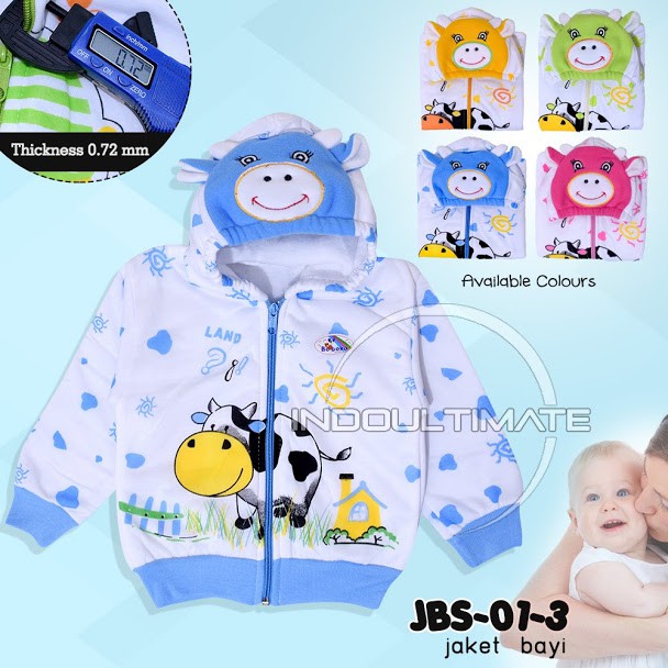 Jaket Hangat Bayi Motif / Jacket Baby Motif / BY JBS JACKET BABY MOTIF