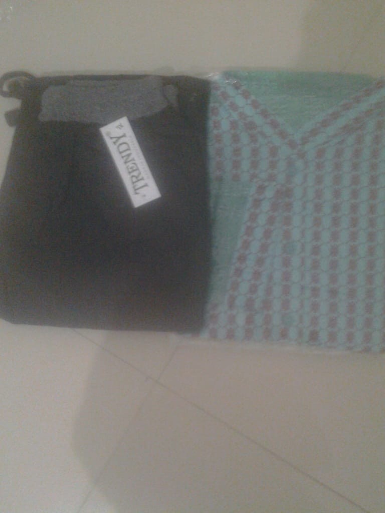 Trolis Anak Sd Sma Remaja Dewasa Grosir Batik Wanita Cewek Hijau Atasan Lengan Pendek 7/8 Blgr