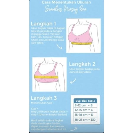 Nursing Bra Natural Moms - Bra New Item - Bra Menyusui NM-SNB