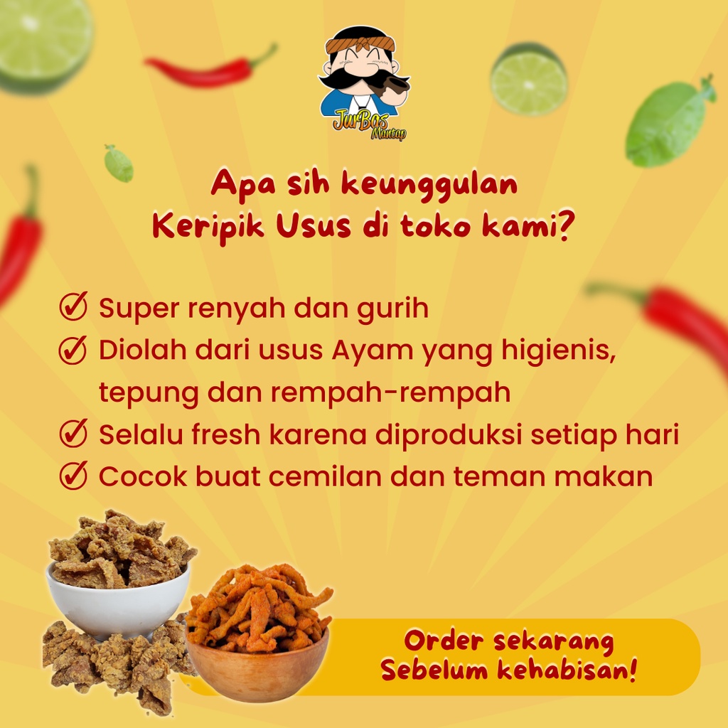 Keripik Usus 1 kg