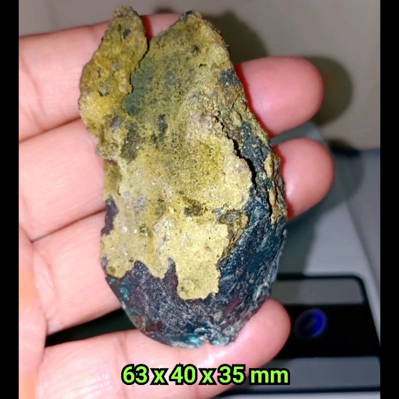 Bahan Bacan Majiko Coklat / Hitam Yang Asli Bisa TouchScreen.. Senter Tembus.. 63x40x35 mm.. 59 gram