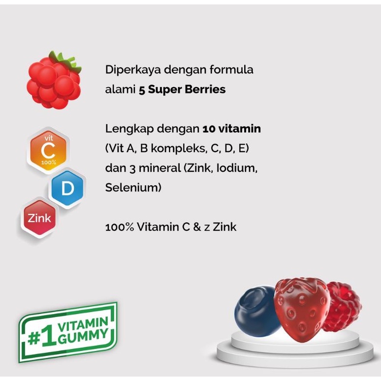 YOUVIT MULTIVITAMIN DEWASA ISI 30 PCS GUMMY