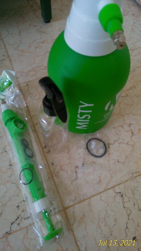 Botol Pet 250 Ml + Tutup Trigger Sprayer