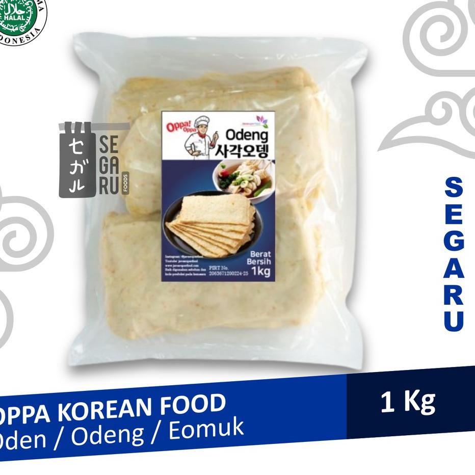 

Mall Oden Odeng | Eomuk Kotak| Korean Fish Cake OPPA 1Kg terbaik