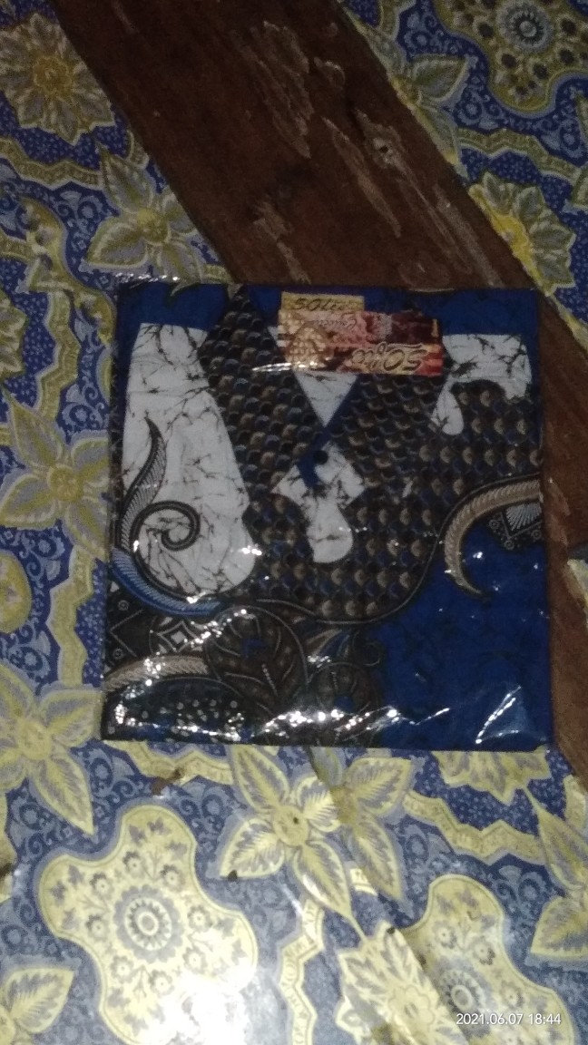 Hem Batik Pria Lengan Pendek Motif Lung & Wahana Bayar Ditempat ( Cod )