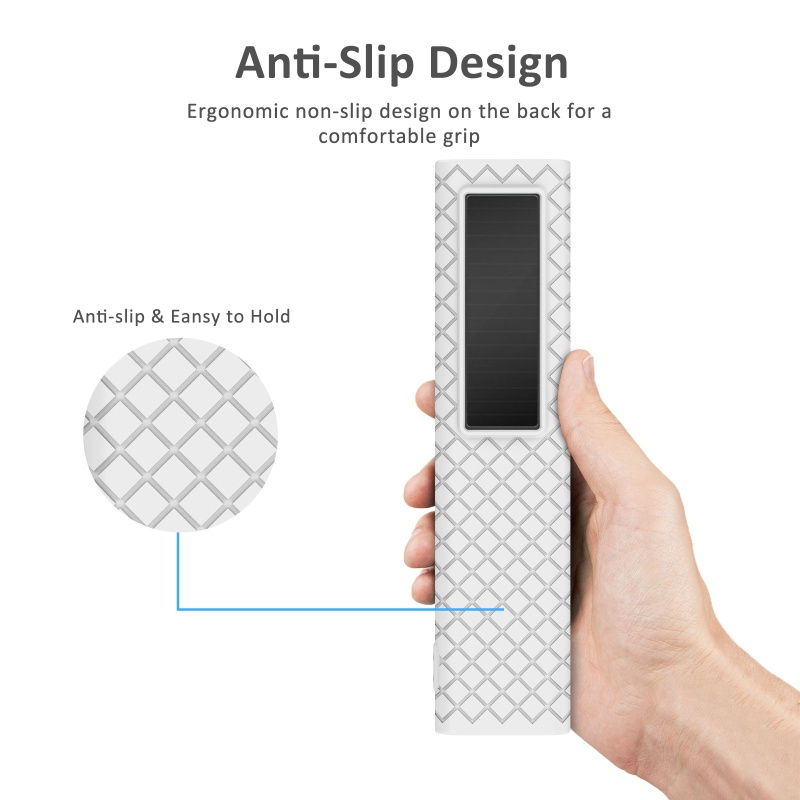 Cre-bukti Benturan Untuk Shell Sleeve Drop-proof for Shell Compatible for SamsungBN59TV Remote Control Shockproof Anti-slip