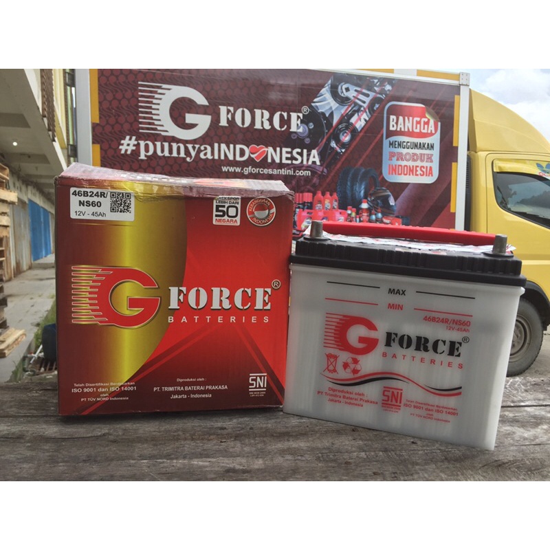 Aki mobil Convent (Aki Basah) NS60 / 12 v-45 Ah