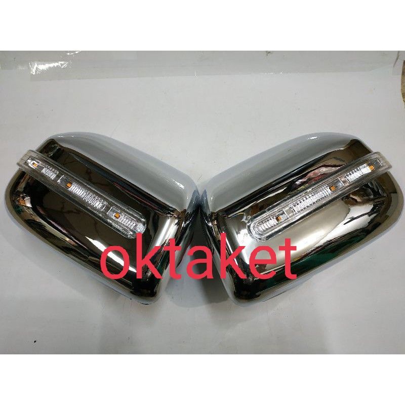 cover spion Agya Ayla lama 2012-2016 all new Avanza Xenia 2012-2018 lampu sein Kecil Model Ganti Chrome