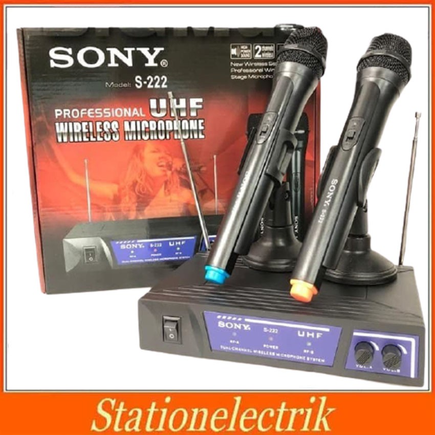 Microphone Wireless SONY S-222 Wireless Mirophone System