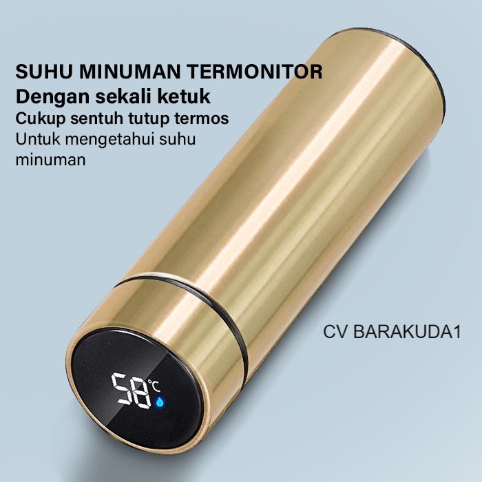 Jual Tumbler Thermos Air Panas Thermos Suhu Tumbler Suhu Digital Termos Air Panas Stainless GM