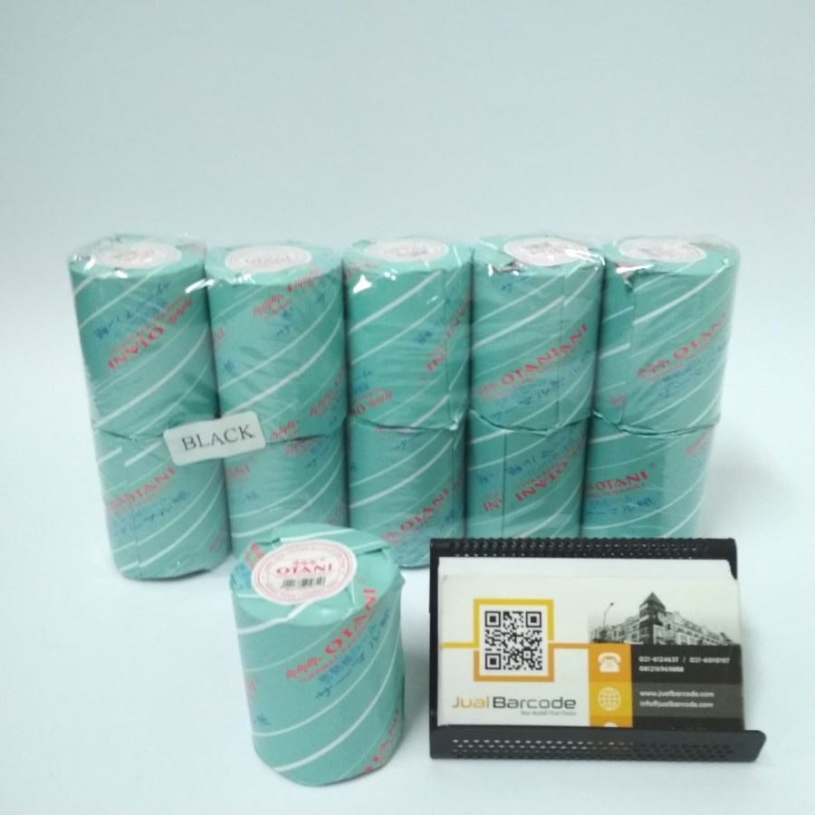 

( 1 PACK ) KERTAS THERMAL 58 X 50 ROLL KASIR 58x50 MM OTANI HITAM
