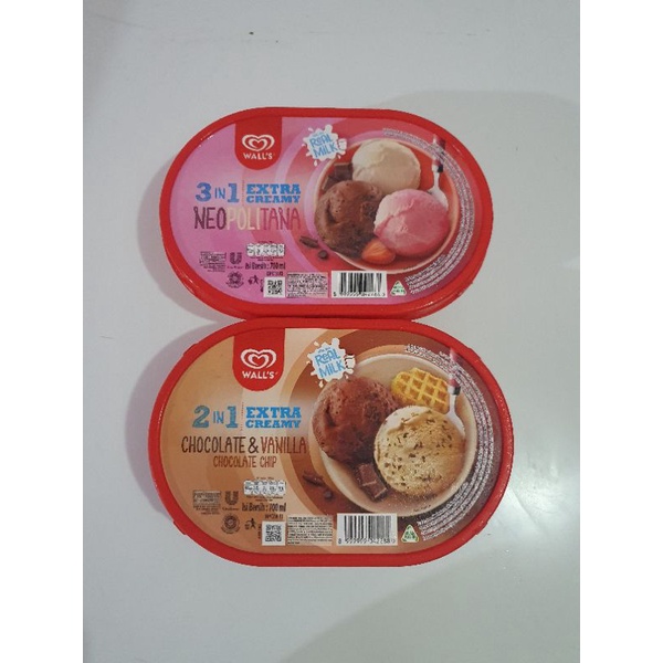 

Ice Cream WALLS 700ml / Walls Ice Cream 700 ml (khusus grab)