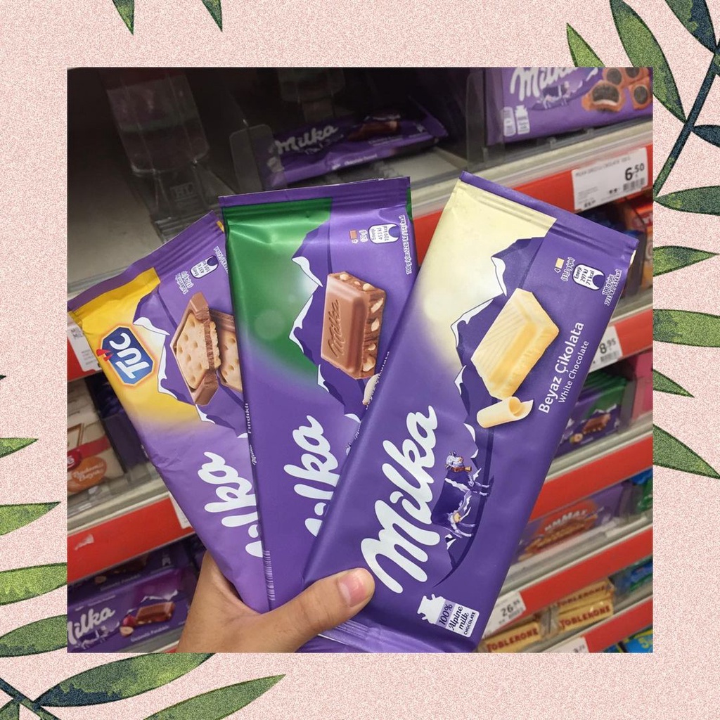 

[baca deskripsi] MILKA CHOCOLATE - Snack Import 100% Original Turkey