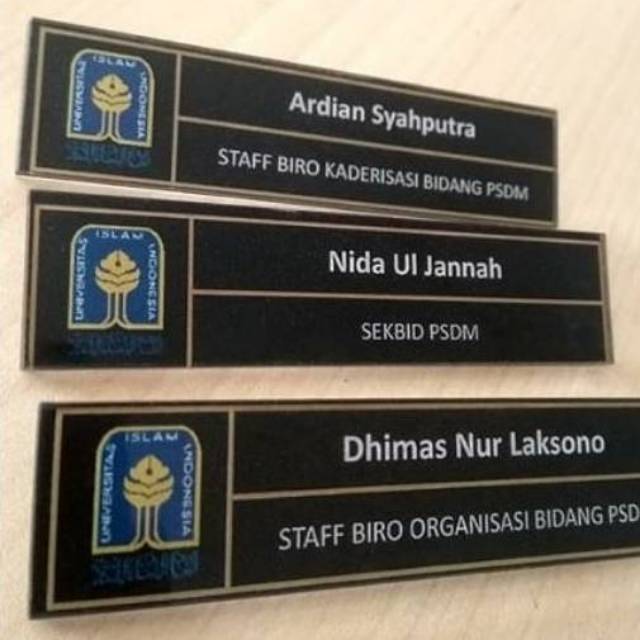 

Nama dada / name tag termurah berkwalitas