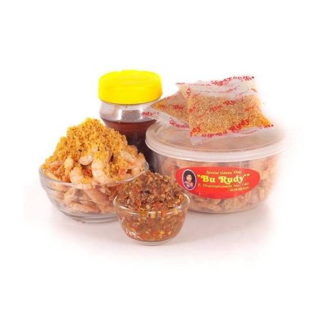 

Paket Udang Goreng dan Sambal Bawang Bu Rudy