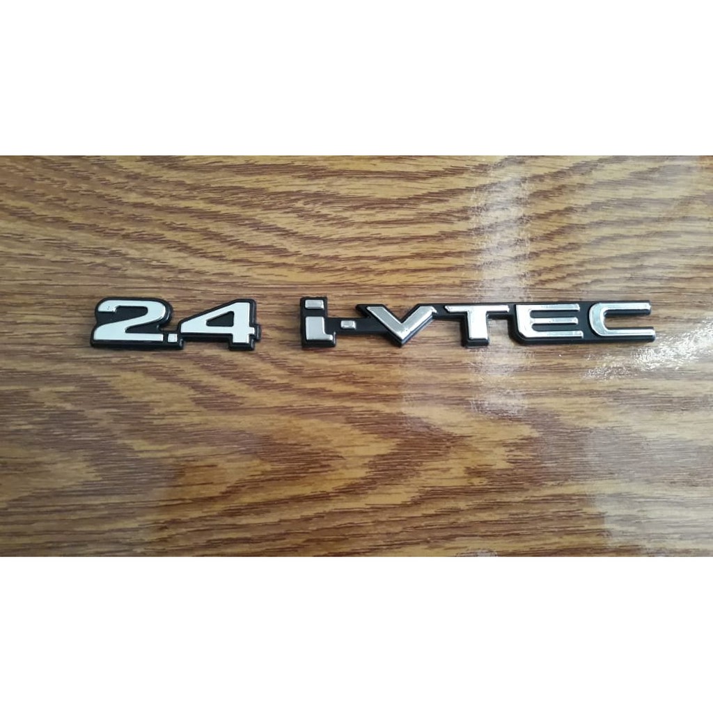 Emblem Logo Mobil Tulisan 2.4 i-vtec