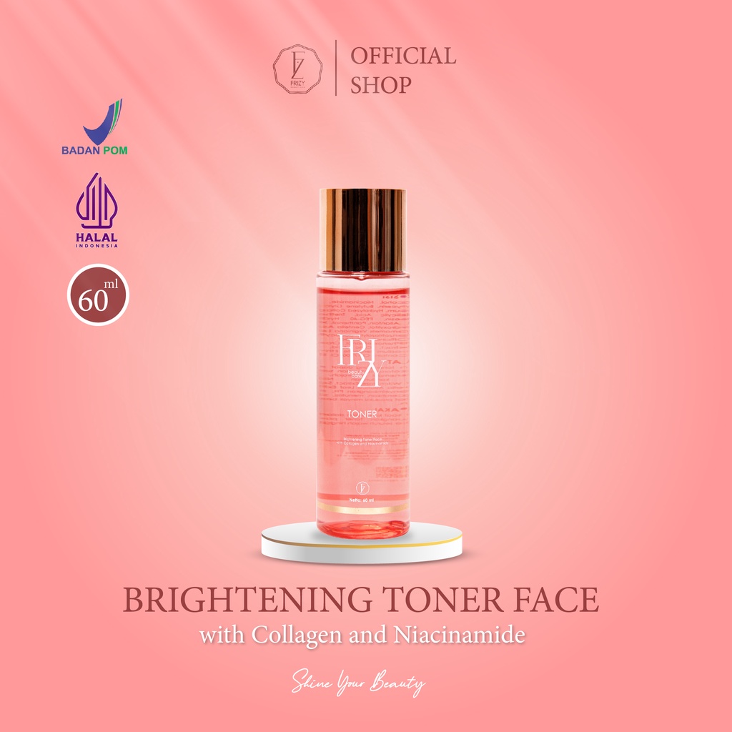 Paket Frizy Brightening Series Skincare Pencerah glowing BPOM HALAL