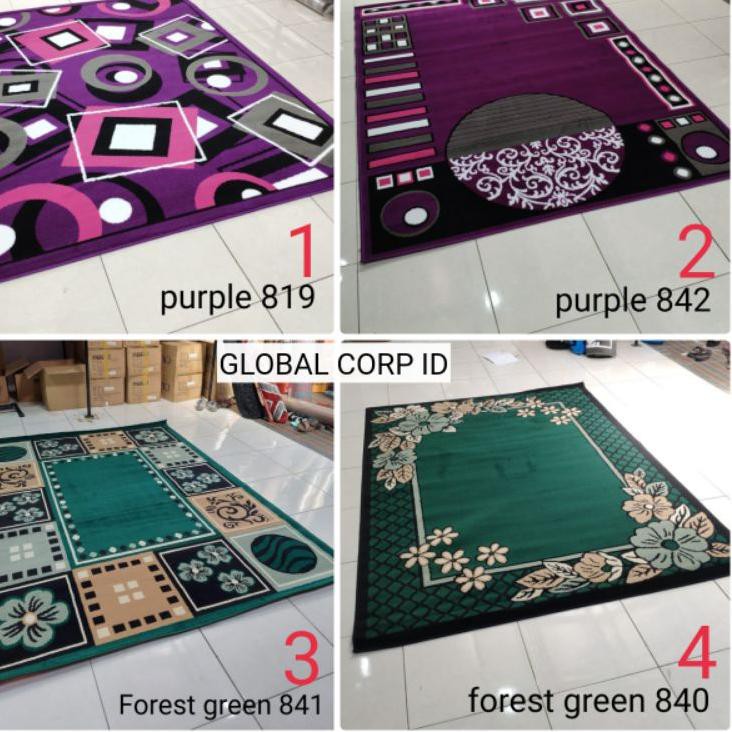 Ready Sekarang KARPET PERMADANI 115X155CM