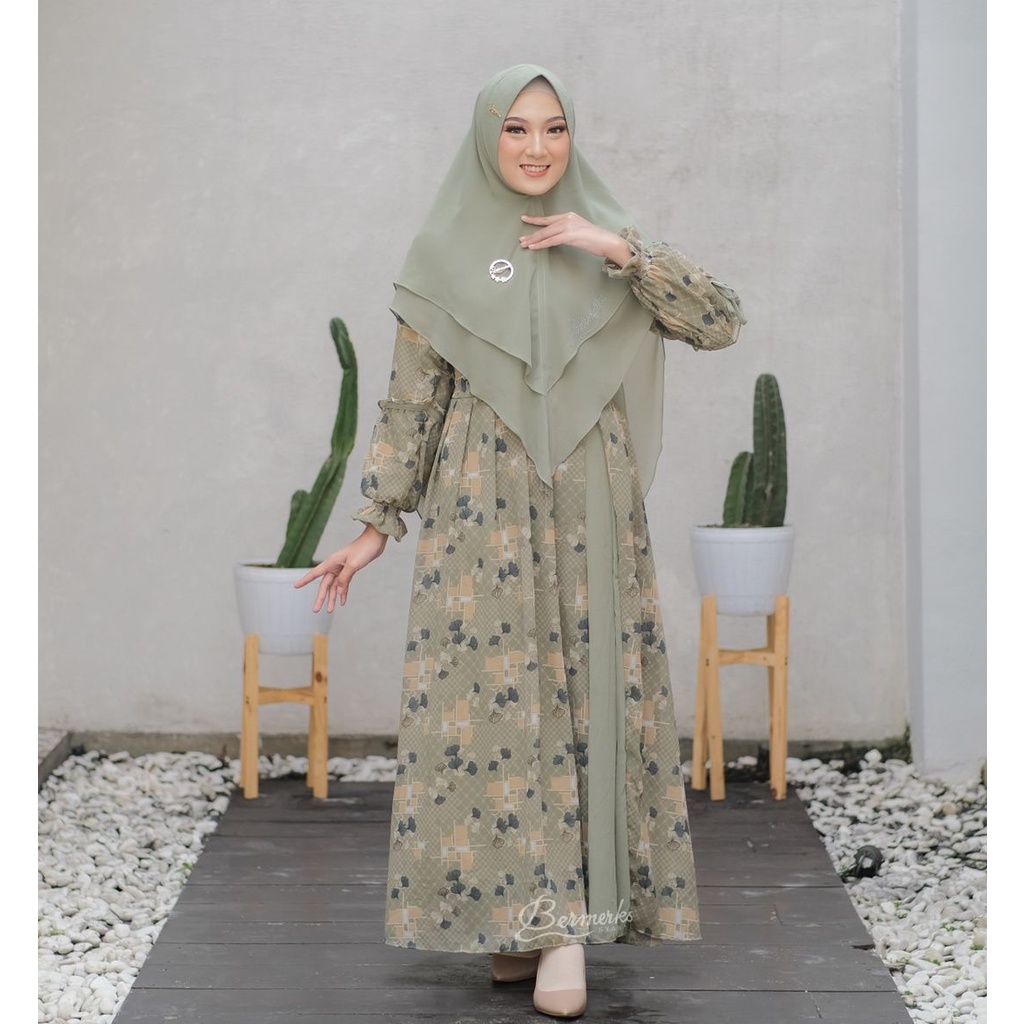 Gamis Alana Qimora Ori Bermerks Syar'i