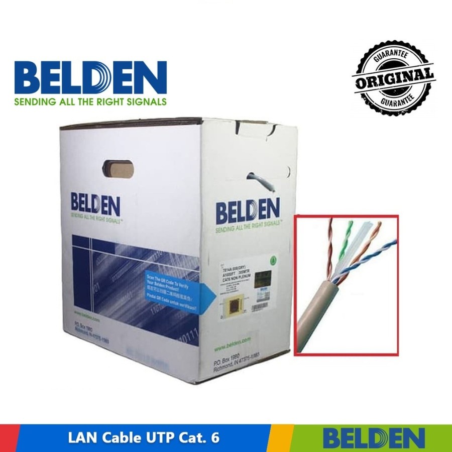 Kabel Belden Eceran CABLE UTP Cat6 Meteran