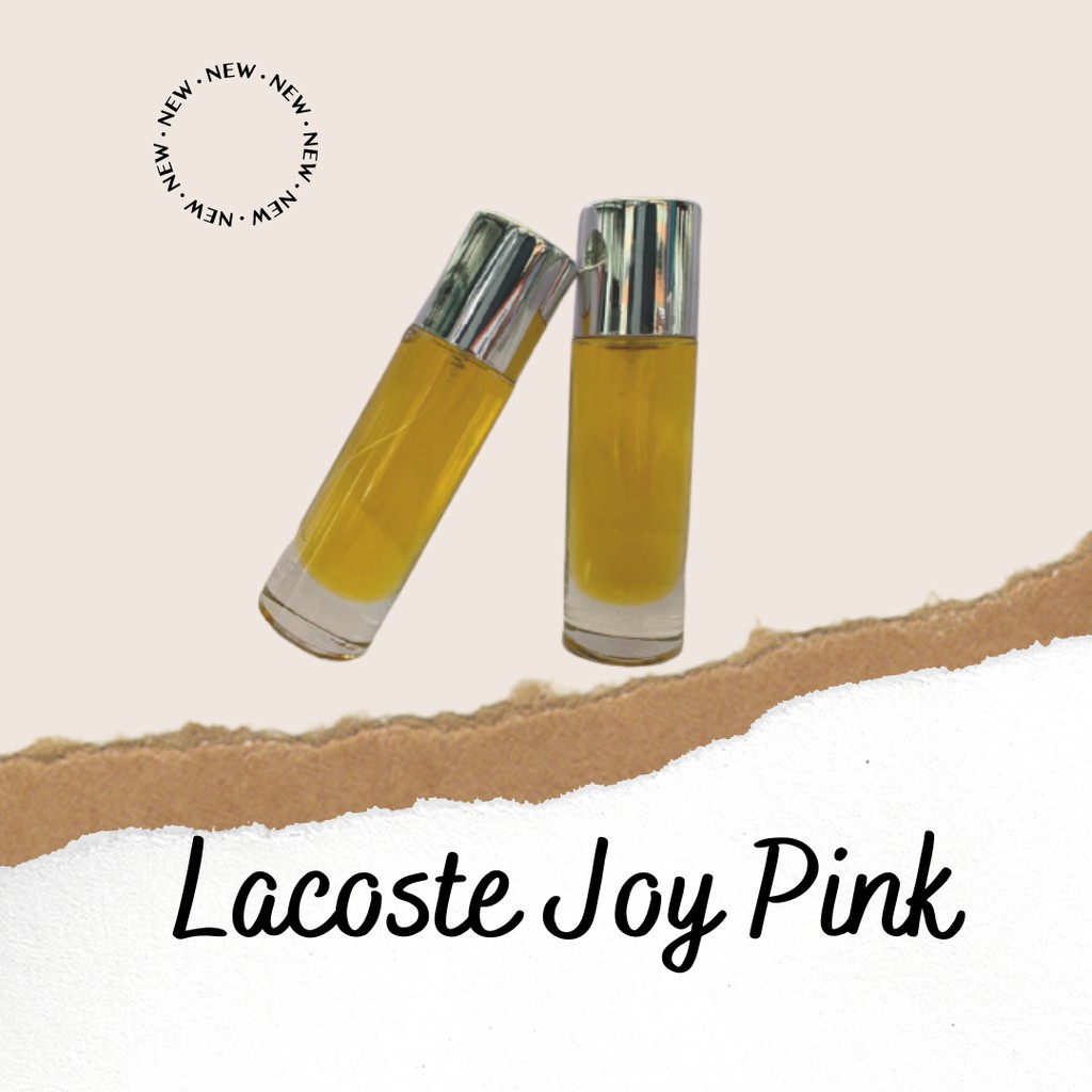 Parfum Refill - Lacoste Joy Pink - Parfum Wanita - ISI 30ML