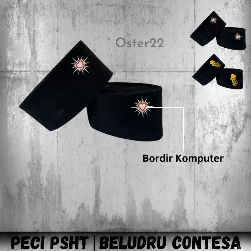 Songkok Psht Songkok Terate Emas Peci Hitam Psht Peci Hitam Terate Emas Kopyah Psht Terate Emas