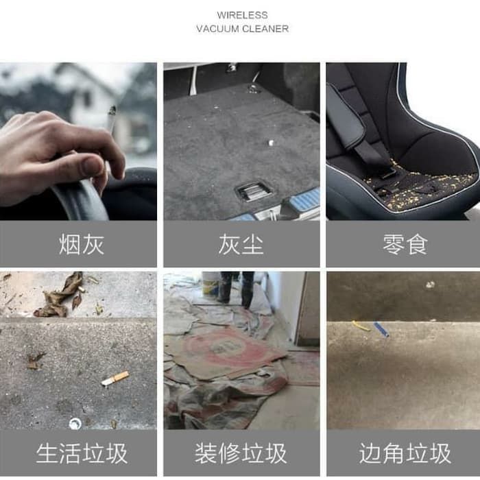 Supermile - High Power Car Vacuum Cleaner Portabel/Vacuum Cleaner Portable Mobil