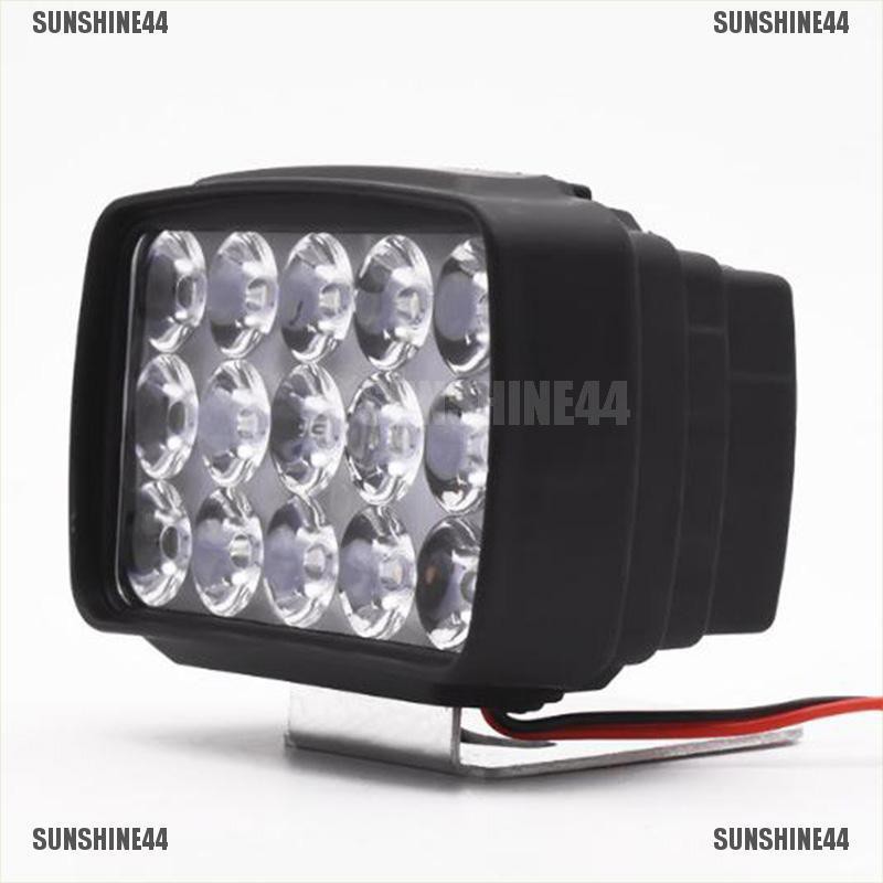 [sun44] Lampu Sorot 15 LED 1000LM untuk Motor / ATV / UTV / Skuter [Bi &amp; fi]