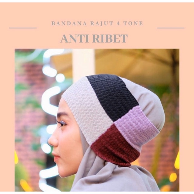 BANDANA RAJUT / BANDANA CIPUT / CIPUT RAJUT