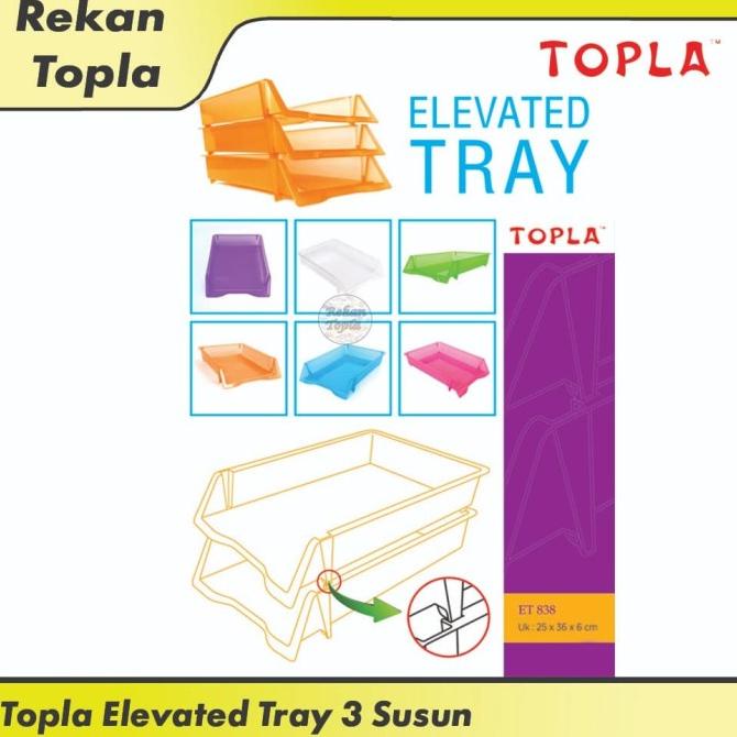 

Office & Stationery | Document Organizer | Elevated Tray Topla | Best Seller