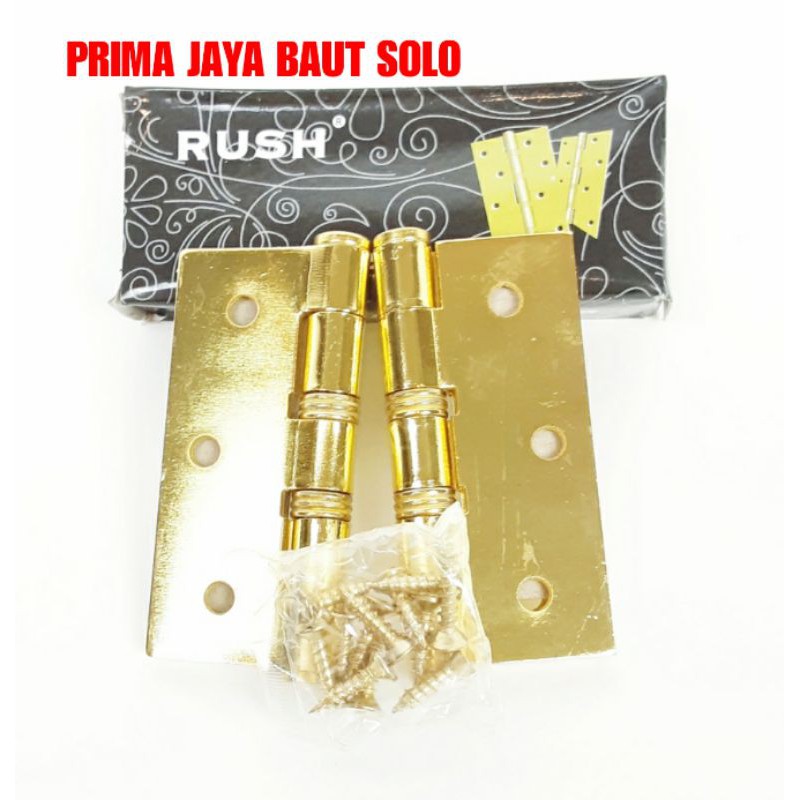 ENGSEL PINTU KUNINGAN 3" RUSH TBL