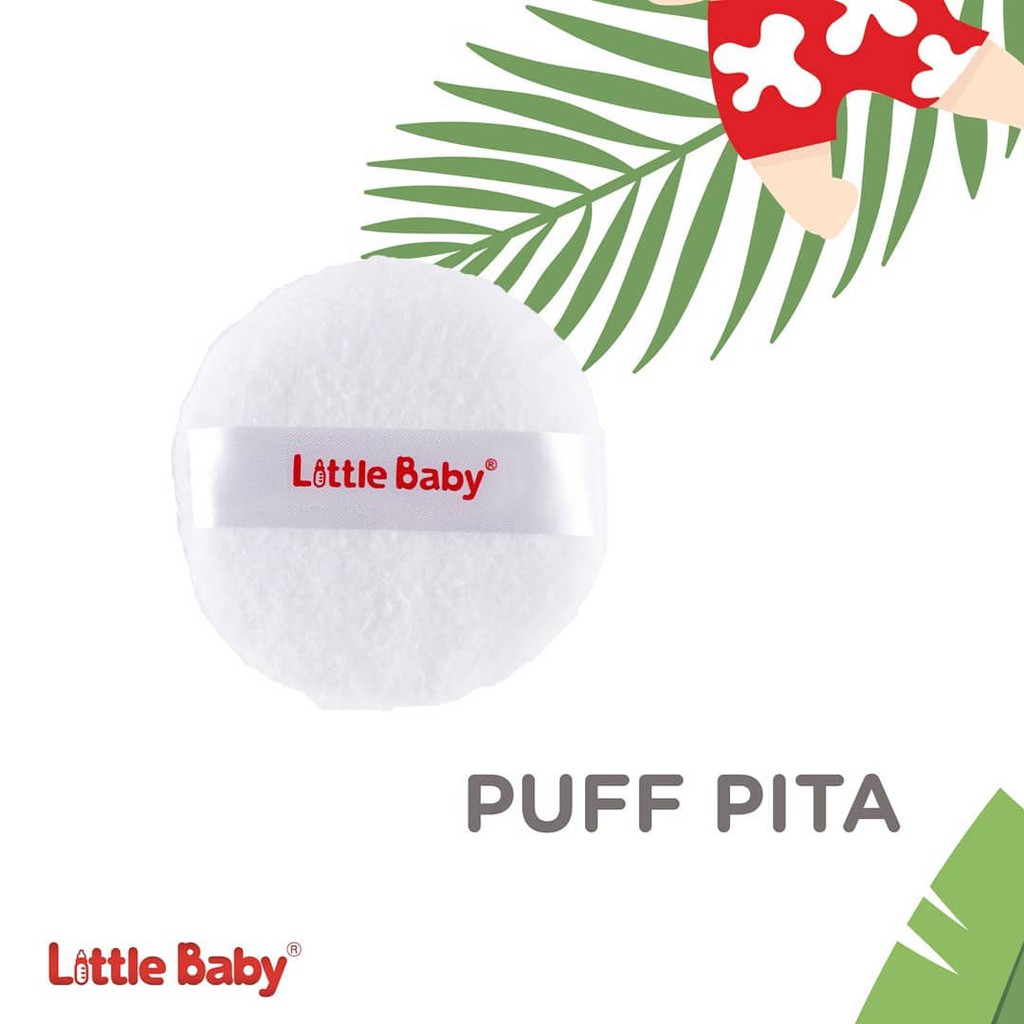 Little Baby Powder Puff/ Tepukan Bedak Pita