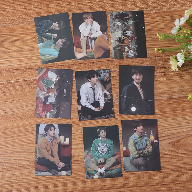 10pcs Kartu Lomo Foto kpop Bts Ukuran Kecil