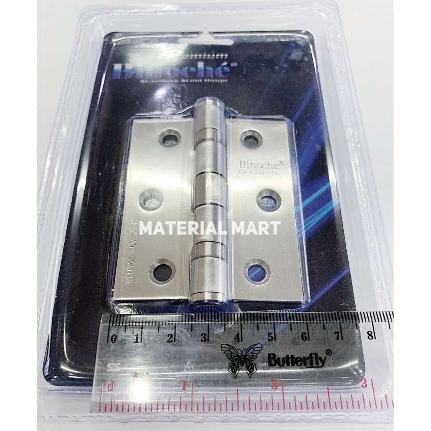 Engsel Pintu Stainless 3 Inch | Engsel Stainless 3” | Engsel Jendela  | Material mart