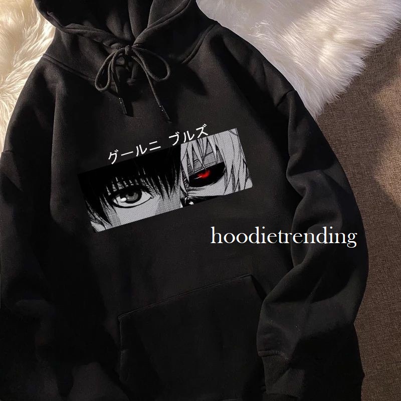 HODISO - Tokyo Ghoul Kaneki Ken Hoodie Jumper Pullover