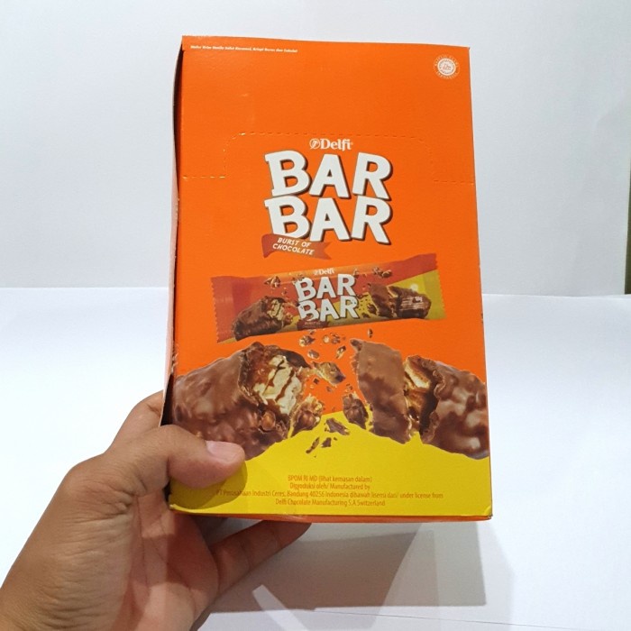 

BOX 24S - DELFI BAR BAR COKLAT BARBAR / WAFER COKLAT PT CERES atayatoko