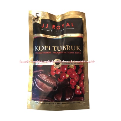 Jj Royal Kopi Tubruk 5 Sachet Coffee Hitam Jjroyal Kopi Hitam Kopi Item Saset Jjroyal Jeje Royal Tubruk