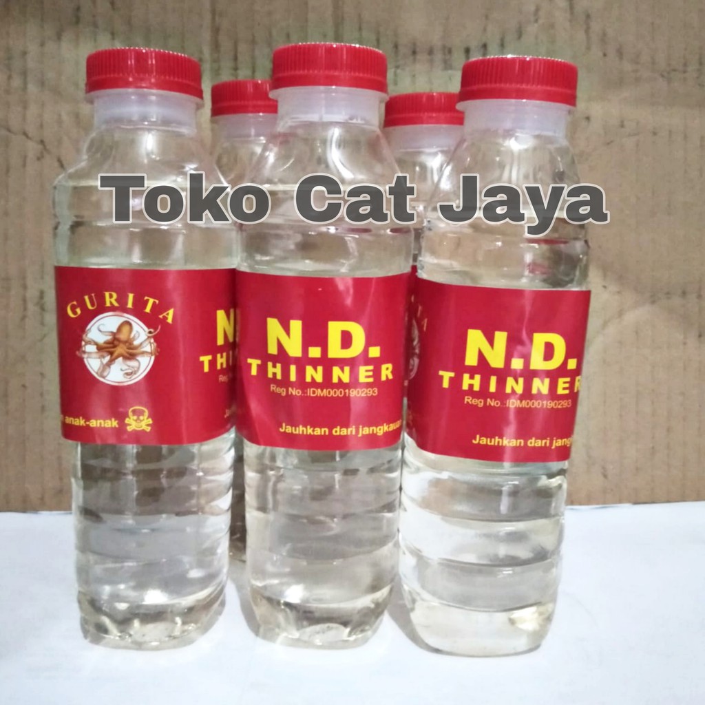 THINNER ND 0,25 Liter / Tiner 250 mL / Tinner ND 250 cc