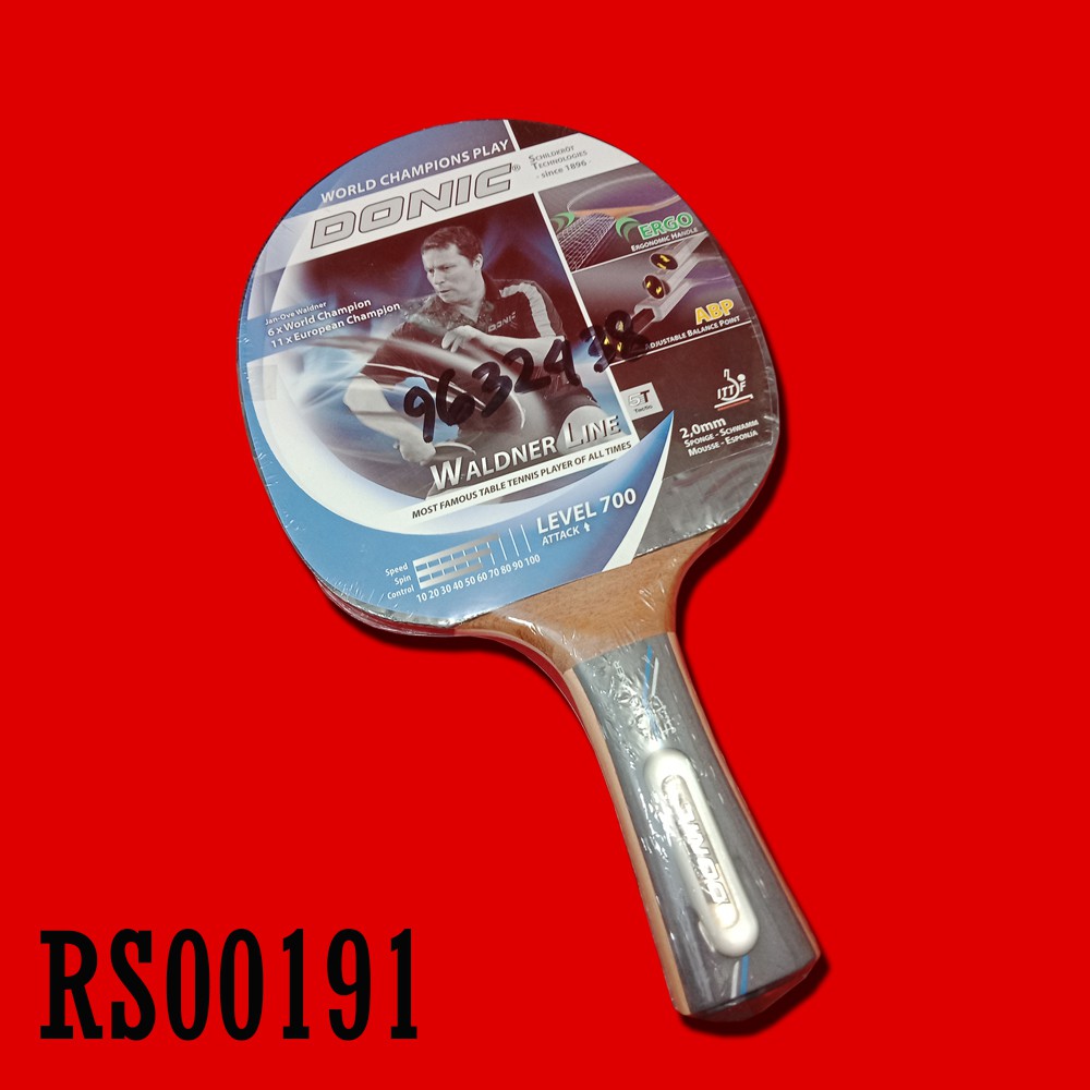 BET PIMPONG DONIC TIPE WALDNER LINE LEVEL 700