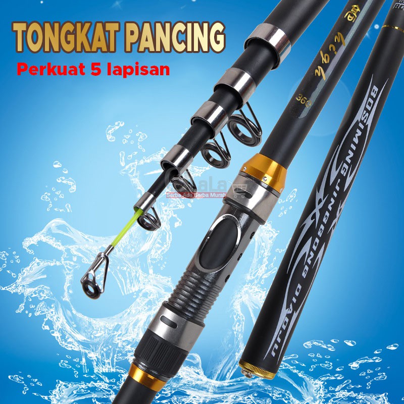 FISHING ROD TONGKAT PANCING IKAN POW-555