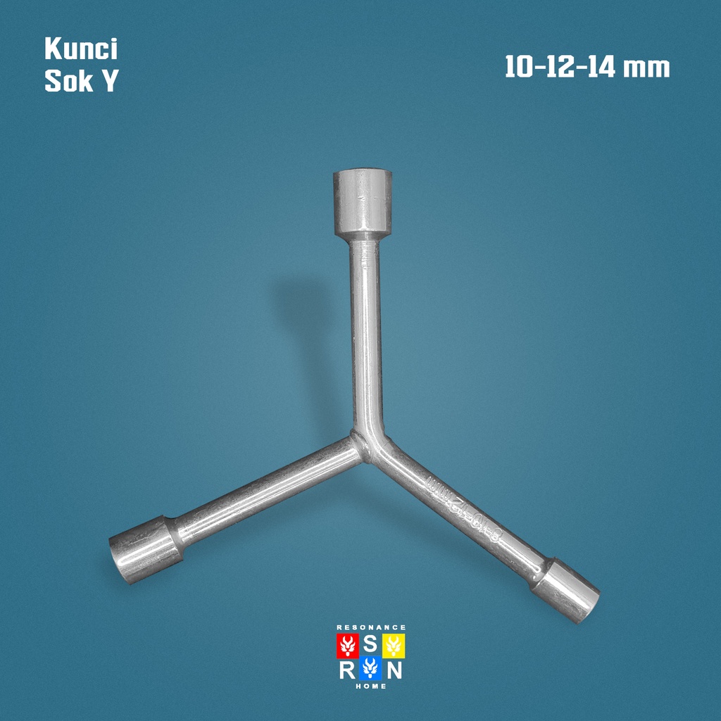 Kunci Shock/Soket/Sok Y 8MM-10MM-12MM / 10MM-12MM-14MM | Kunci Pas / Kunci Sok Y