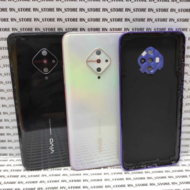 KESING CASING HOUSING FULLSET BEZZEL BAZZEL BACKDOOR VIVO S1 PRO ORIGINAL