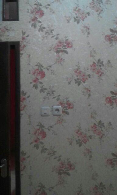 Wallpaper Dinding Murah Bunga Pink Klasik Elegan Rn139