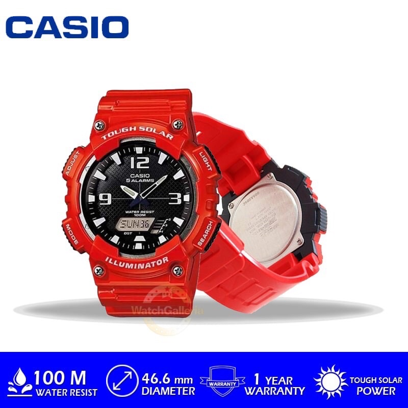 Casio General Analog Man AQ-S810WC-4AVDF / AQS810WC / AQS810WC4 original bukan bm GARANSI RESMI CASIO