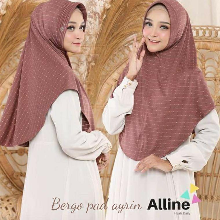 HIJAB BERGO PAD ALLINE/NAEL by ALLINE HIJAB {SPE.02Jl22d}