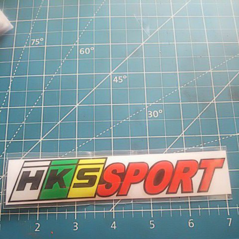 stiker cuting HKS sprot