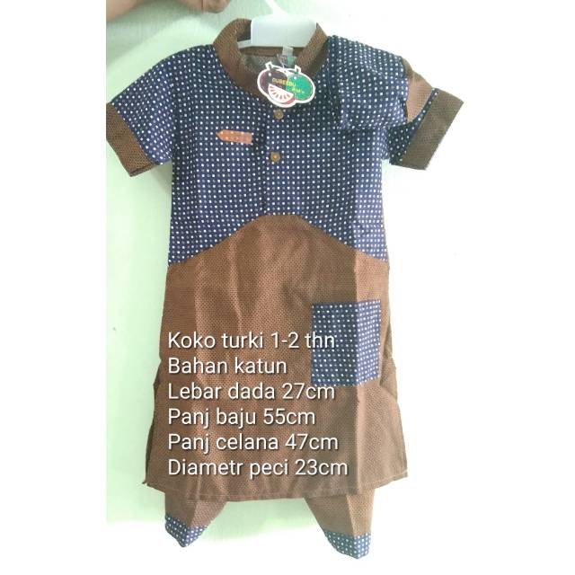 Koko Turki anak +peci